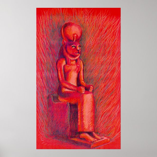 Póster Poster Red Sekhmet (Frente)