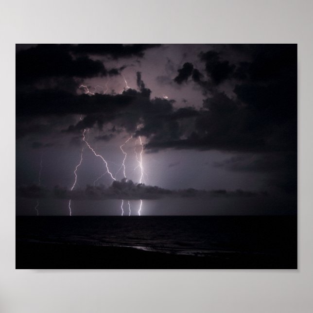 Póster Poster relámpago (Frente)