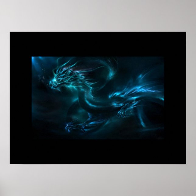 Póster Poster-Resumen de Arte-Dragón (Frente)