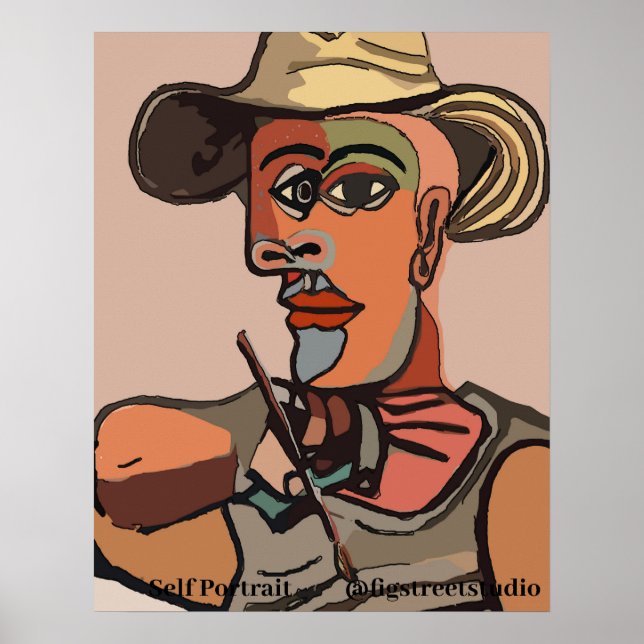 Póster Poster Resumen de Pintura Propia de Painter (Frente)