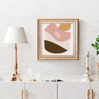 Poster Resumen En Colores Neutros Cálidos