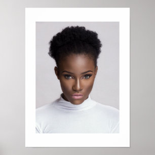 Póster Poster - Retrato moderno de mujeres negras