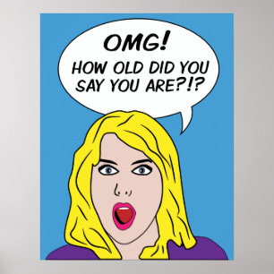 PÓSTER POSTER RETRO COMICS