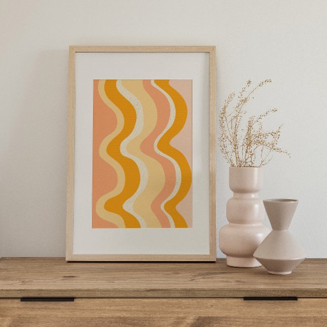 Póster Poster retro psicodélico Groovy colorido (Subido por el creador)