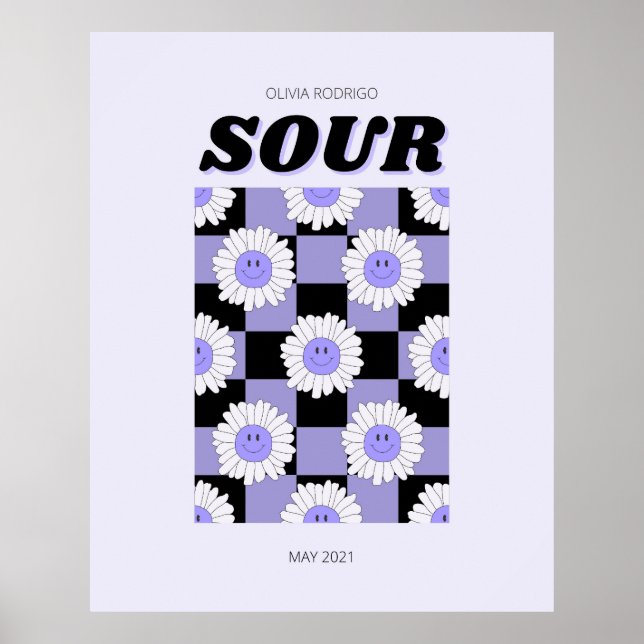 Póster Poster Retro Sour (Frente)