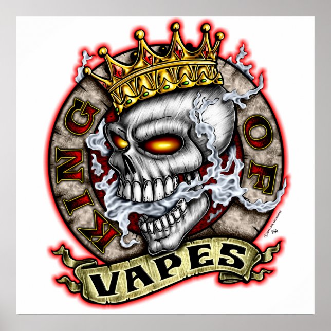 Póster Poster Rey De Vapes (Frente)