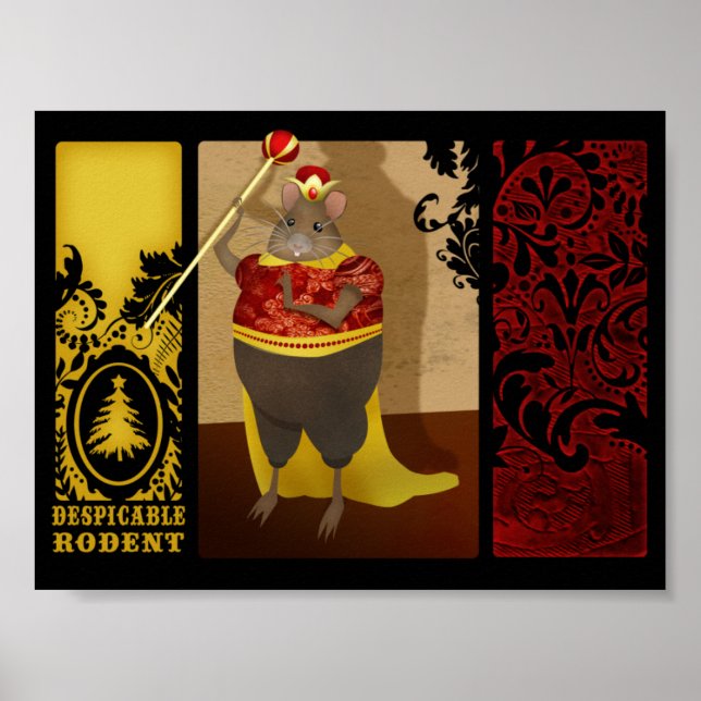 Póster Poster Rey del ratón (Frente)