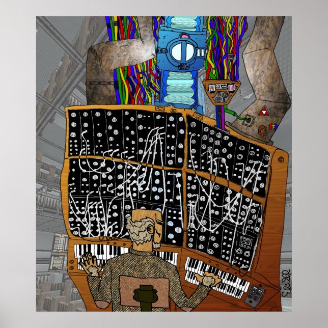 Póster Poster Rhythm Drive (Frente)