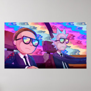 Póster Poster Rick y Morty