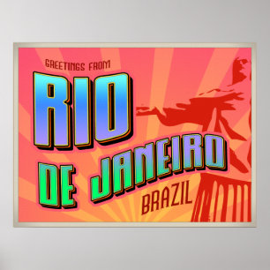 Póster Poster RIO de JANEIRO