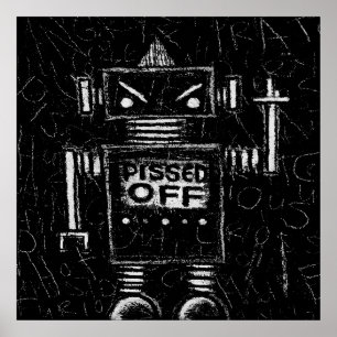 Póster Poster Robot De Pisos