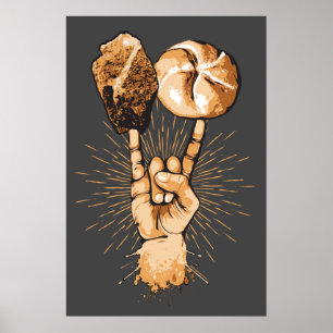 Póster Poster Rock and Roll