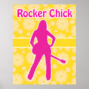 Póster Poster Rock Chick
