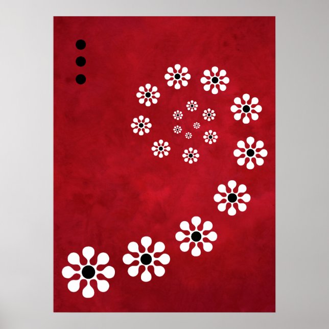 Póster Poster Rojo de Colimacon (Frente)