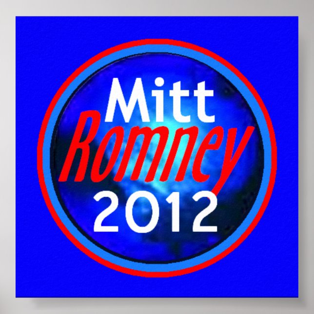 PÓSTER POSTER ROMNEY 2012 (Frente)