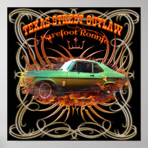 Póster Poster "Ronnie descalzo" 71 Green Yenko Nova
