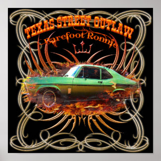 Póster Poster "Ronnie descalzo" 71 Green Yenko Nova