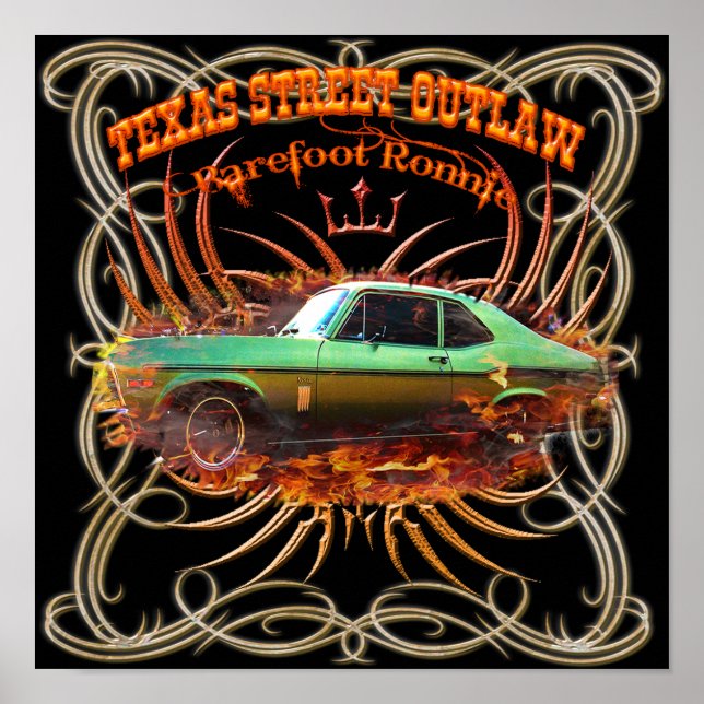 Póster Poster "Ronnie descalzo" 71 Green Yenko Nova (Frente)