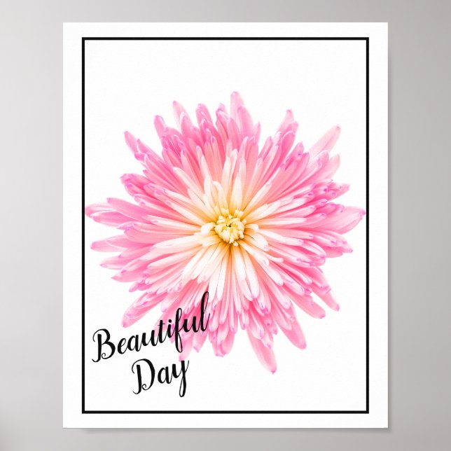 Póster Poster-Rosa Dahlia (Frente)