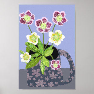Póster Poster Rosa de navidades