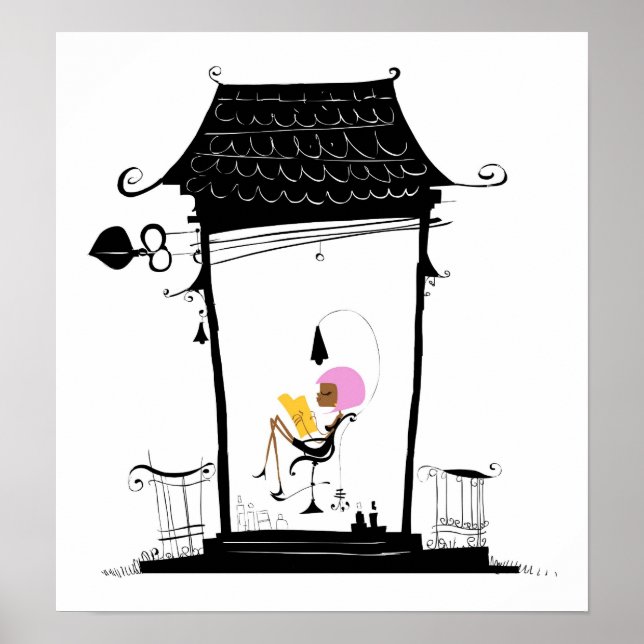 Póster Poster Rosa de París (Frente)