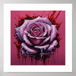Póster Poster Rosa de Sangre-Luna Rosa