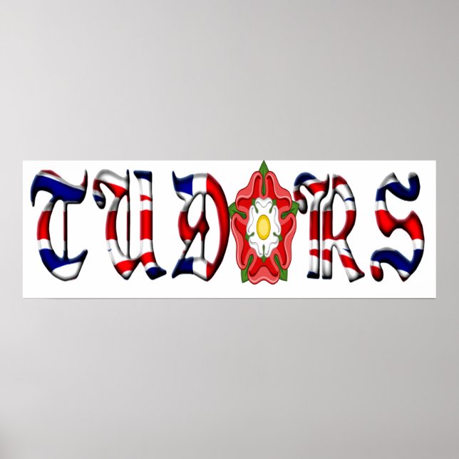 Póster Poster rosas Tudor (Frente)