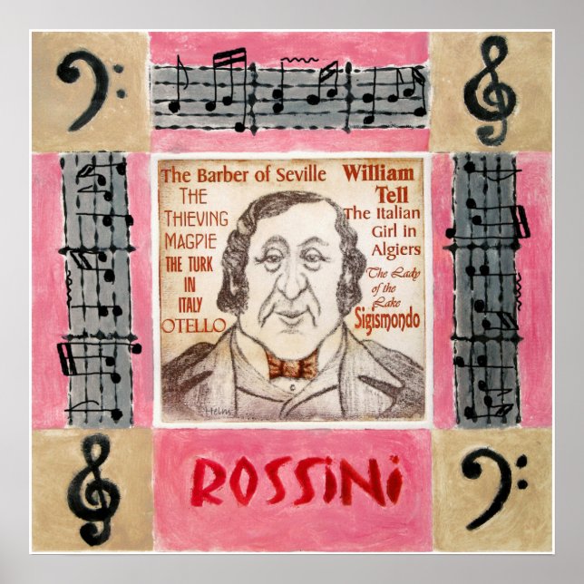 PÓSTER POSTER ROSSINI (Frente)