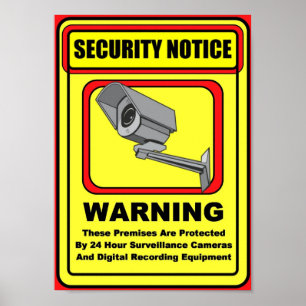 Póster Poster/Rótulo amonestadores de la seguridad de la
