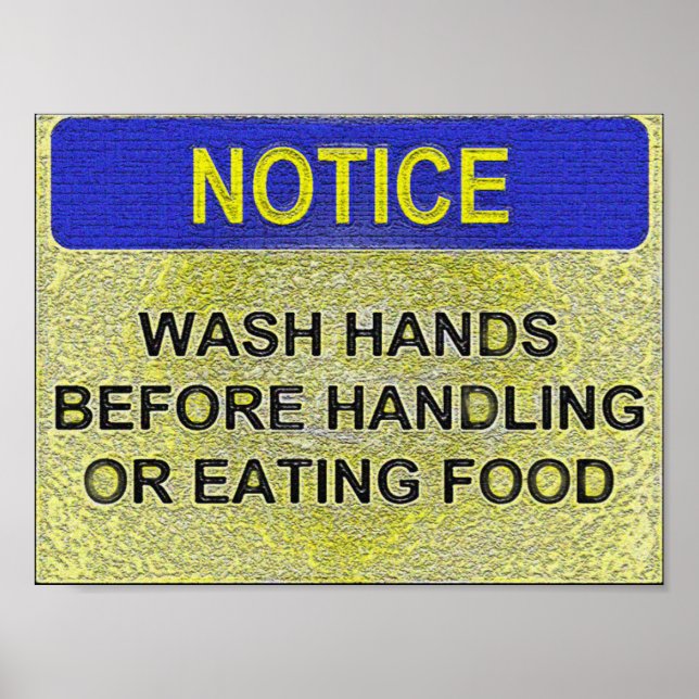 PÓSTER POSTER/RÓTULO DE AVISO (Frente)