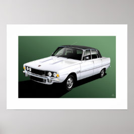 Póster Poster Rover P6 3500 V8