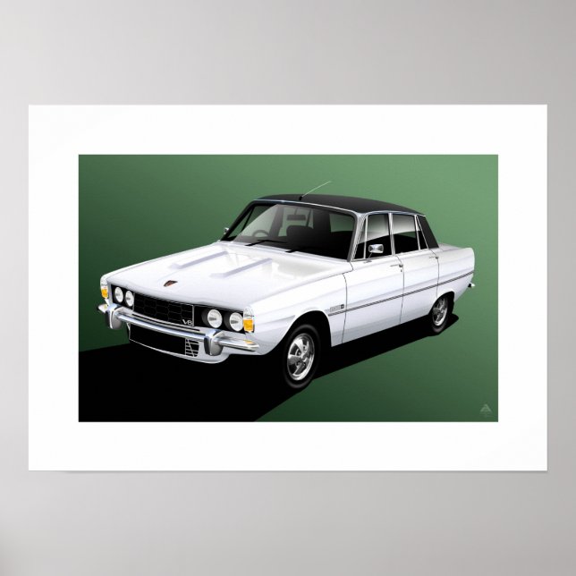 Póster Poster Rover P6 3500 V8 (Frente)