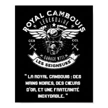 Poster, ROYAL CAMBOUIS  Papier poster (mat)