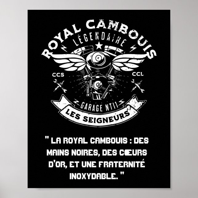 Póster Poster, ROYAL CAMBOUIS  Papier poster (mat) (Frente)