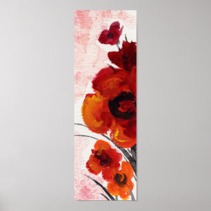 Póster Poster salado de las amapolas