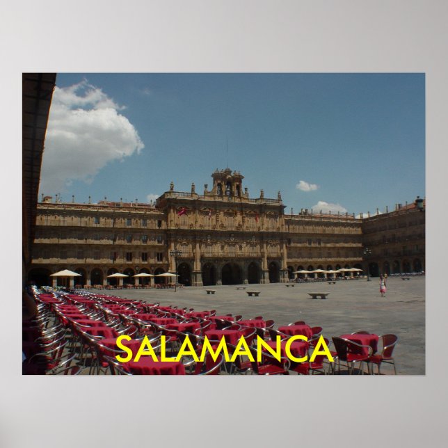 Póster Poster Salamanca-España (Frente)