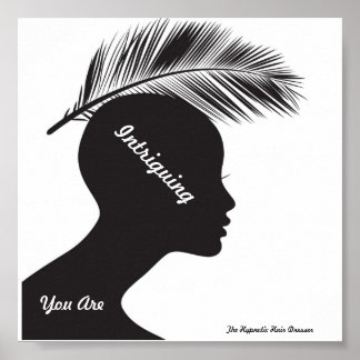 Póster Poster Salon Priming Worming Words Hypnotic Hair D