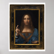 Poster Salvator Mundi Bella Artes Imprimir
