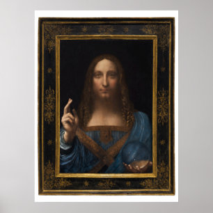 Póster Poster Salvator Mundi Bella Artes Imprimir