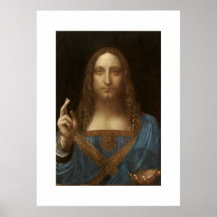 Póster Poster Salvator Mundi Bella Artes Imprimir