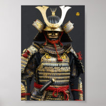 Poster Samurai Wall Art print Shogun Tokugawa