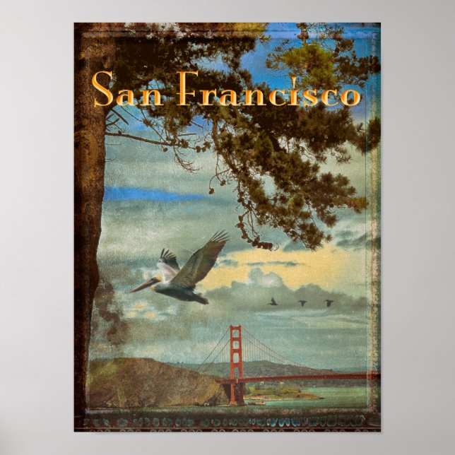 Póster Poster San Francisco Design (Frente)