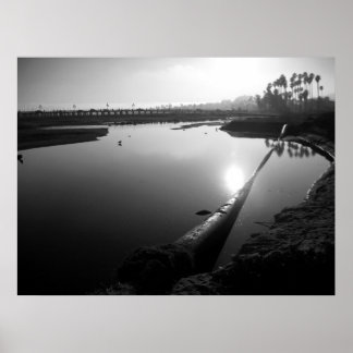Póster Poster - Santa Barbara Wharf