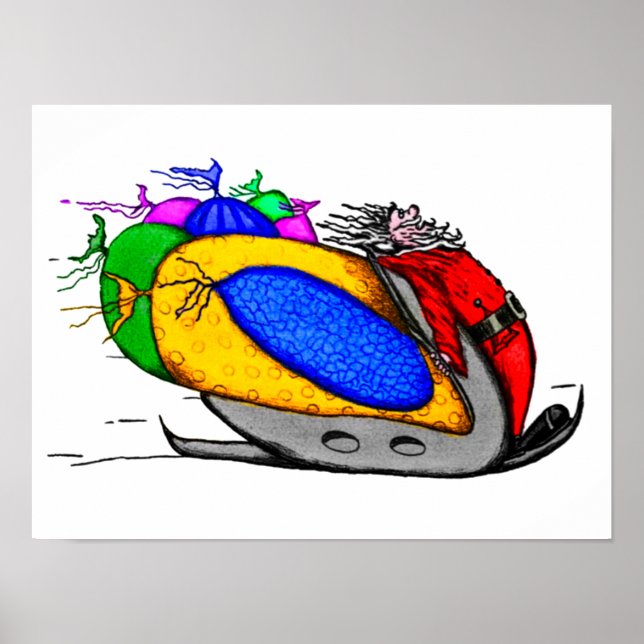 Póster Poster Santa Claus (Frente)