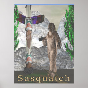 Póster Poster Sasquatch