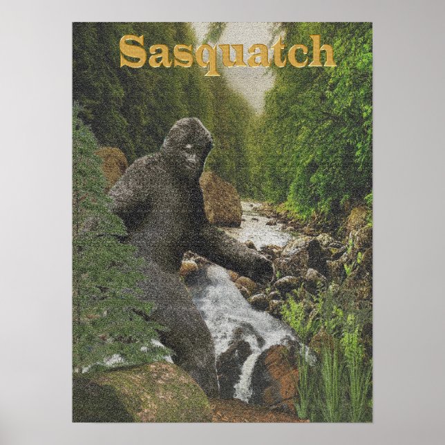 Póster poster sasquatch (Frente)