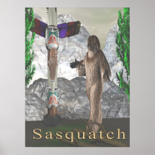 Póster Poster Sasquatch
