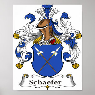 Póster Poster Schaefer Coat of Arms 8"x10"