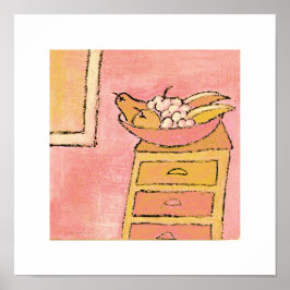 Póster poster schilderij fruitschaal