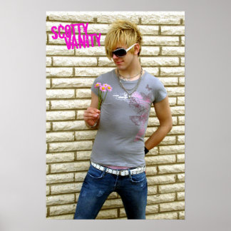 Póster Poster Scotty Vanity Flower